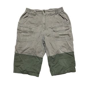 Vintage 90s Berkeley & Jensen Front Pocket Cargo Utility Shorts Size 32